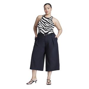 Женские брюки-кюлоты plus size wide leg Eloquii