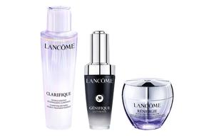 Lankou набор для ухода за кожей с эффектом подтяжки и сияния увлажняющий и питающий 30мл+50мл+150мл LANCOME