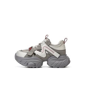 DAPHNE Дышащие массивные кроссовки женские низкие Gunmetal, цвет Gunmetal