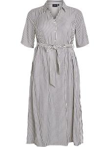 Платье-рубашка Zizzi Canavas, черный