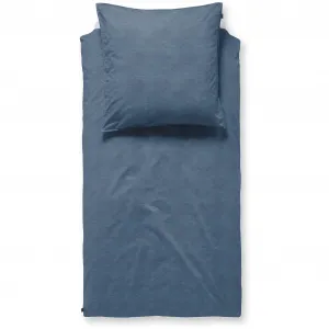 Постельное белье Damai «Мик», имитация льна, цвет Denim