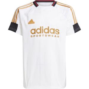 Детская футболка Adidas, белый