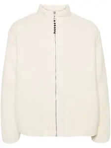 Двусторонняя куртка из овчины Jil Sander, нейтральный