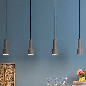 Подвесной светильник Brilliant Cadiz, алюминий - черный / бронзовый - количество языков пламени: 4