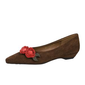 YAFEI XUANYU Женские повседневные туфли на каблуке 2,5 см темно-коричневые, цвет Dark Brown