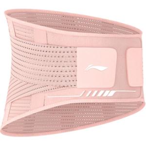Бандаж для спины Elastane, Polyester для бега и фитнеса Unisex LINING, Pink[Office Sitting Buddy][5 Support Bars Double]