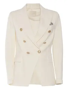 Двубортный пиджак Circolo 1901, нейтральный