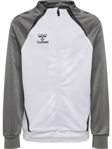 Детская тренировочная куртка "Lead 2.0 Track Zip Jacket" белого цвета Hummel