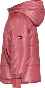 Укороченная куртка Tommy Hilfiger для девочек из плотной ткани с флисовой подкладкой, Tommy Rose