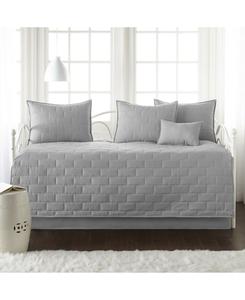 Комплект постельного белья Brickhouse Farmhouse из 3 предметов (стеганое одеяло, кушетка) Southshore Fine Linens, коричневый