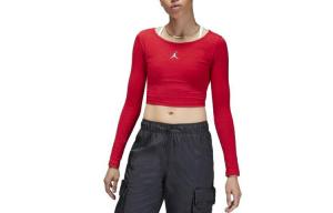 Укороченный топ женский Gym красный Jordan