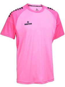 Футболка Мадрид V25 с короткими рукавами розового цвета Derbystar