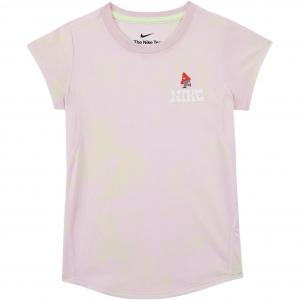 Nike Футболка dri fit пена розовый дети 3-7 лет