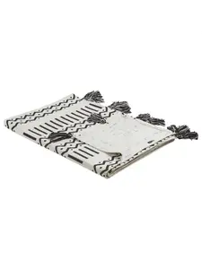 Пуховое одеяло Beliani Kuschel UNNAO, белый/черный