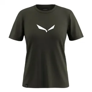 Футболка с коротким рукавом Salewa Solid Dry, зеленый