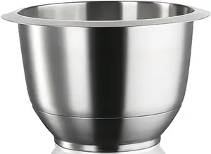 Чаша кухонного комбайна BOSCH "MUZ5ER2", из нержавеющей стали, для кухонных комбайнов MUM5. Ø 25 см, цвет silberfarben