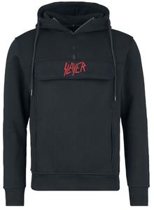 Толстовка с капюшоном Slayer Logo, черный