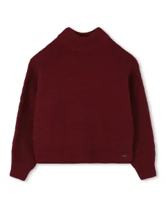 Детский джемпер фиолетового цвета с длинными рукавами Michael Kors