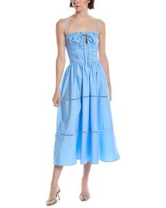 70/21 Макси-платье, синий