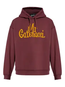 Худи с принтом в виде надписи DSQUARED2, красный