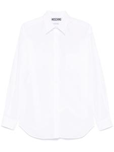 Moschino рубашка на пуговицах, белый