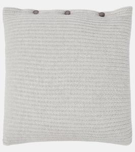 Трикотажная подушка из кашемира с рубчиком Brunello Cucinelli