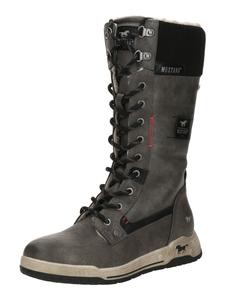 Ботинки на шнуровке MUSTANG, темно-серый
