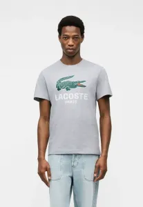 Футболка с принтом Lacoste, Silver-Coloured Chine