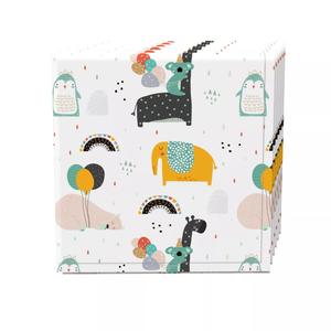 Набор салфеток, 100 % полиэстер, набор из 4 шт., 18x18 дюймов, Party Animals