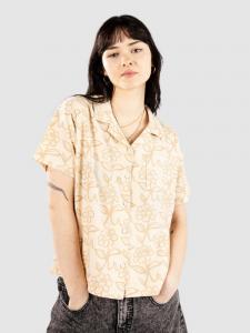 Рубашка Santa Cruz Delfino Flower Hemd, blond wood