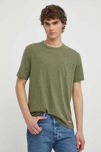 Хлопковая футболка Marc O'Polo, зеленый