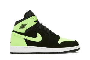 Кроссовки Air Jordan 1 Retro High GG 'Ghost Green', зеленый