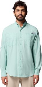 Columbia мужская рубашка PFG Tamiami II с длинным рукавом, Misty Jade