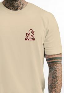 Принт футболки Quitsche-Ente Motiv Rücken Sommer Fashion Streetstyle Neverless, натуральный