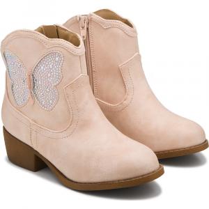 Детские вестерн-ботинки brynn для маленьких/больших детей Jellypop, pink glitter