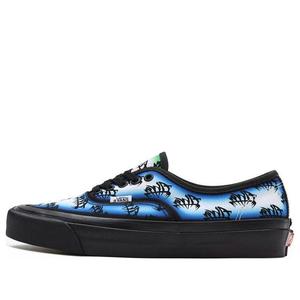 Кеды Vans Authentic 44 DX x Tony Alva 'Black Blue Purple', разноцветный