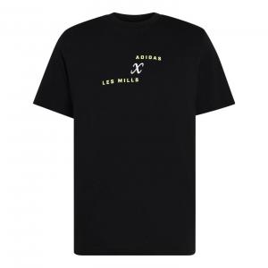 Футболка adidas Les Mills One Tribe Graphic Short Sleeve T-Shirt 'Black'