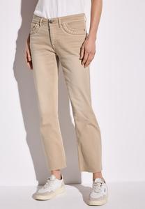 Джинсы облегающего кроя Street One, бежевый