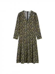 Marc O'Polo Платье приталенного силуэта, средне-зеленого цвета