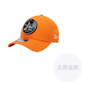 New Era Хлопковая бейсболка унисекс оранжевая, Orange