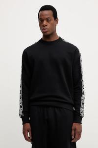 Хлопковая толстовка Versace Jeans Couture, черный