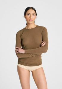 Топ GAI+LISVA THYRA L/S, Kangaroo/Brown
