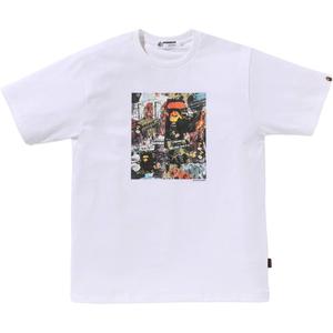 Футболка Bape Flyer с принтом A BATHING APE, белый