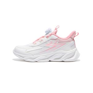 361°KIDS Детские противоскользящие износостойкие беговые кроссовки white pink
