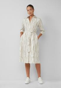 Платье-рубашка s.Oliver BLACK LABEL, песочный