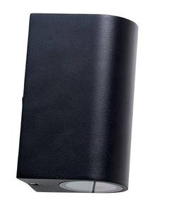 Наружный настенный светильник Dyberg Larsen Læsø groß, черный