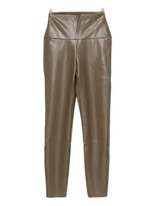 Леггинсы с завышенной талией Norma Kamali, коричневый