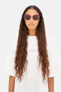 Солнцезащитные очки Marni, коричневый