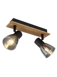 Globo lighting Прожектор "Клод" коричневого цвета