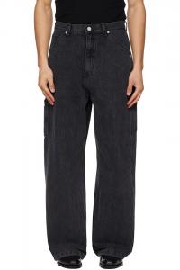 Tonywack Черные рабочие джинсы из вельветовой саржи